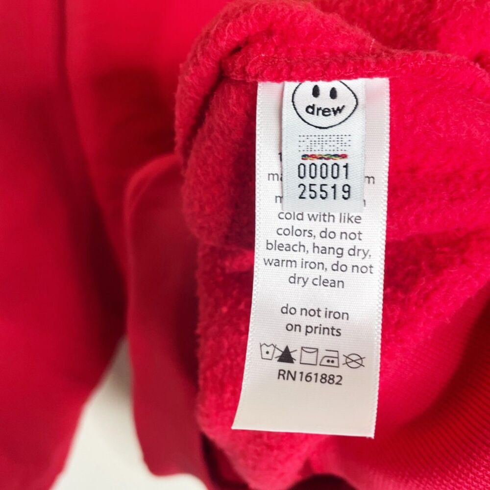 Drew House Red Mascot Hoodie - Picture 4 of 9